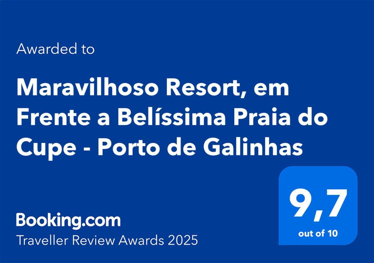 Maravilhoso Resort, Em Frente A Belissima Praia Do Cupe - Porto De Galinhas Exterior photo